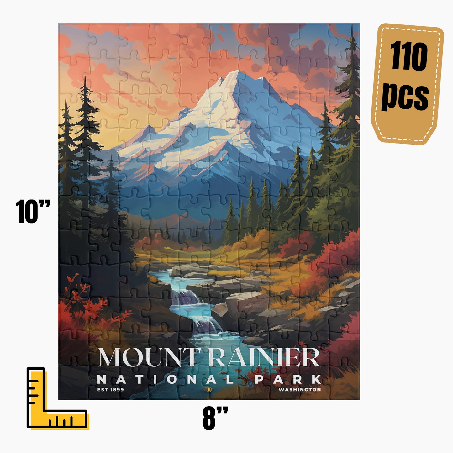 Mount Rainier National Park Puzzle | S07