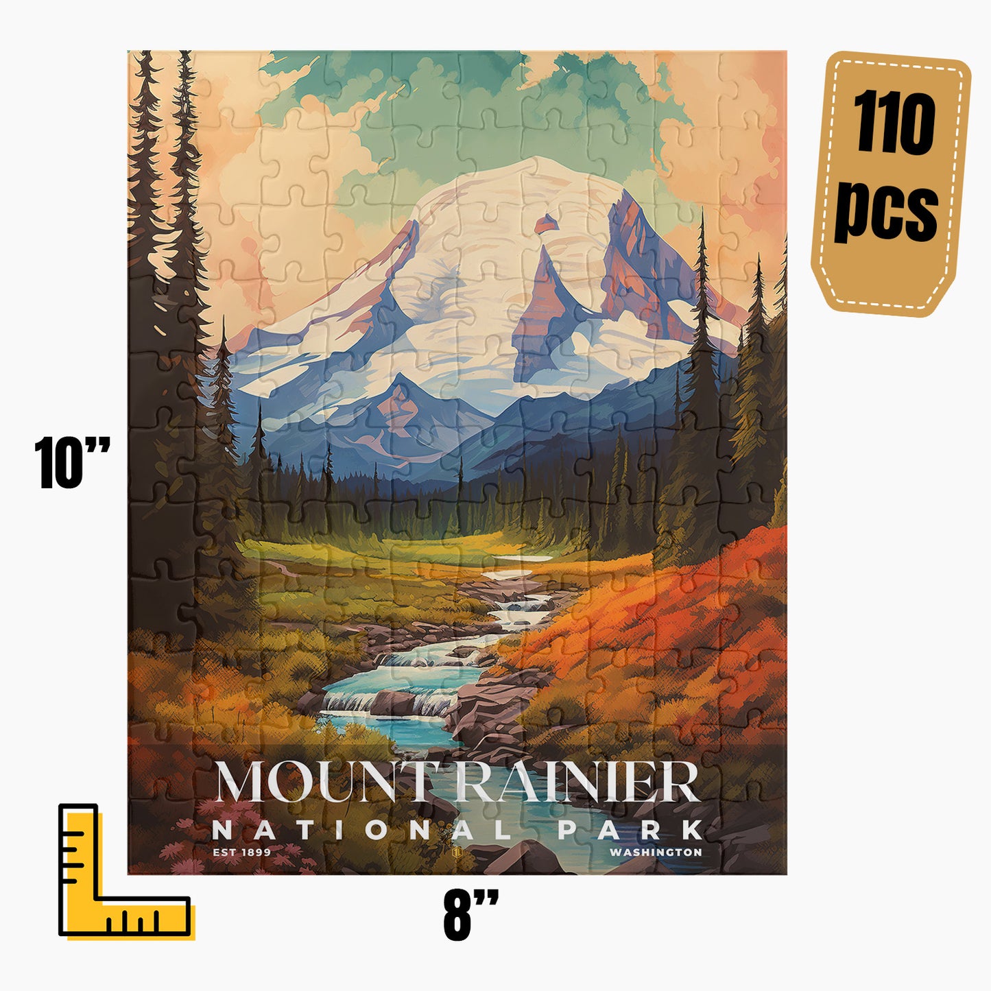 Mount Rainier National Park Puzzle | S06