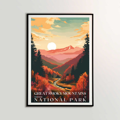 Great Smoky Mountains National Park Poster | US Travel | S01