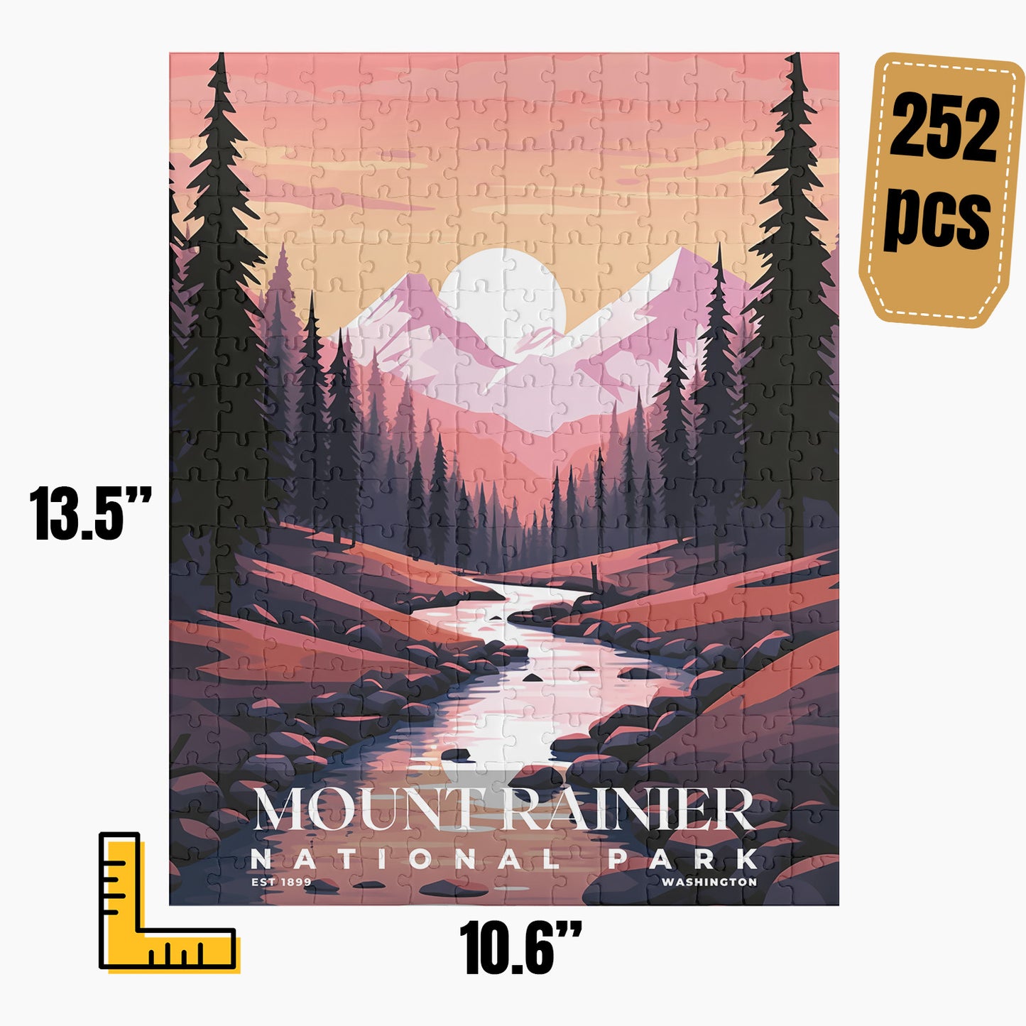 Mount Rainier National Park Puzzle | S03