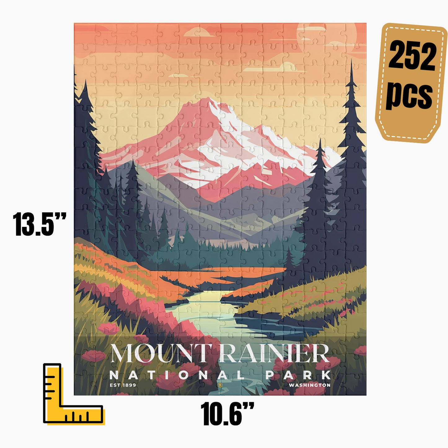 Mount Rainier National Park Puzzle | S05