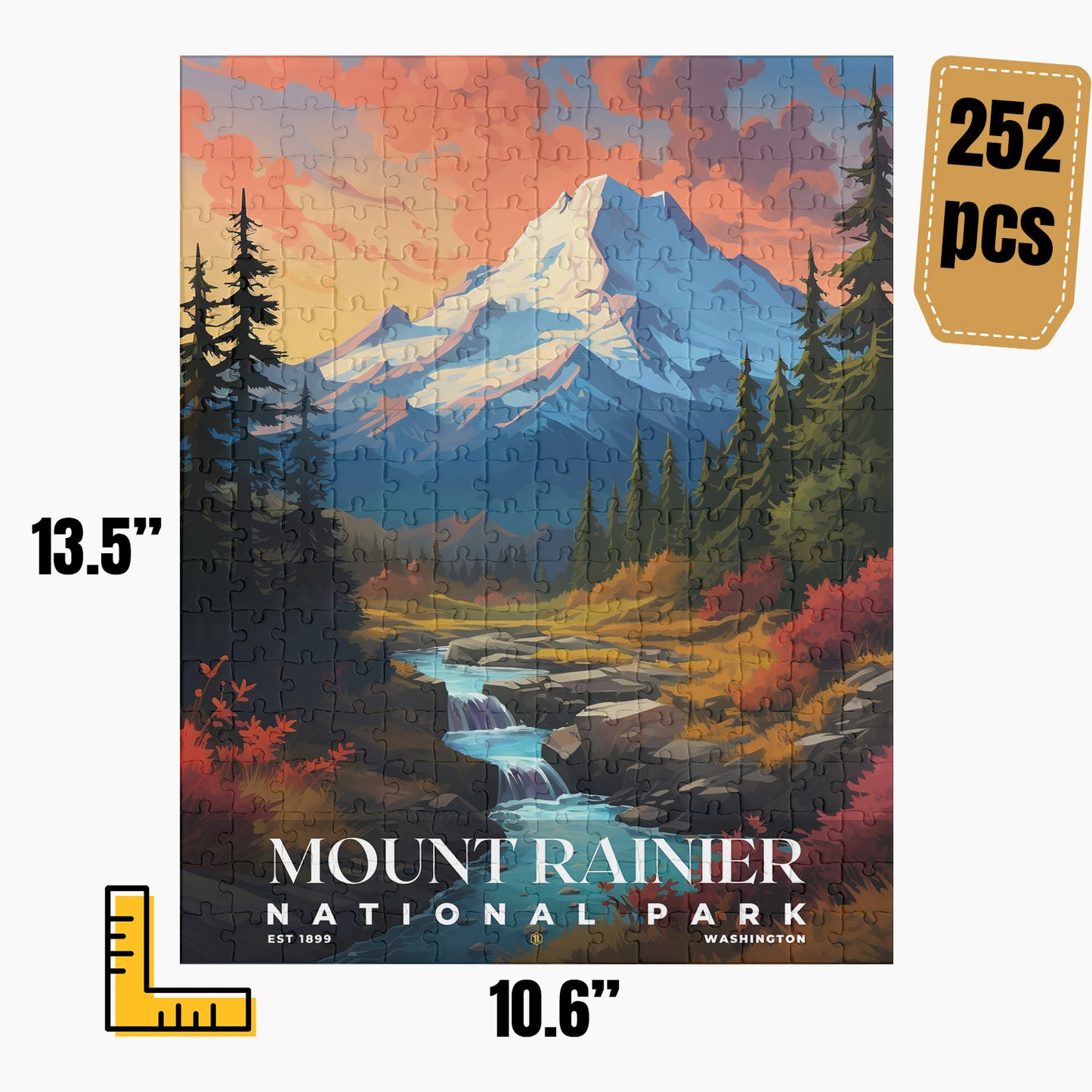 Mount Rainier National Park Puzzle | S07