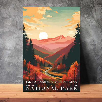 Great Smoky Mountains National Park Poster | US Travel | S01