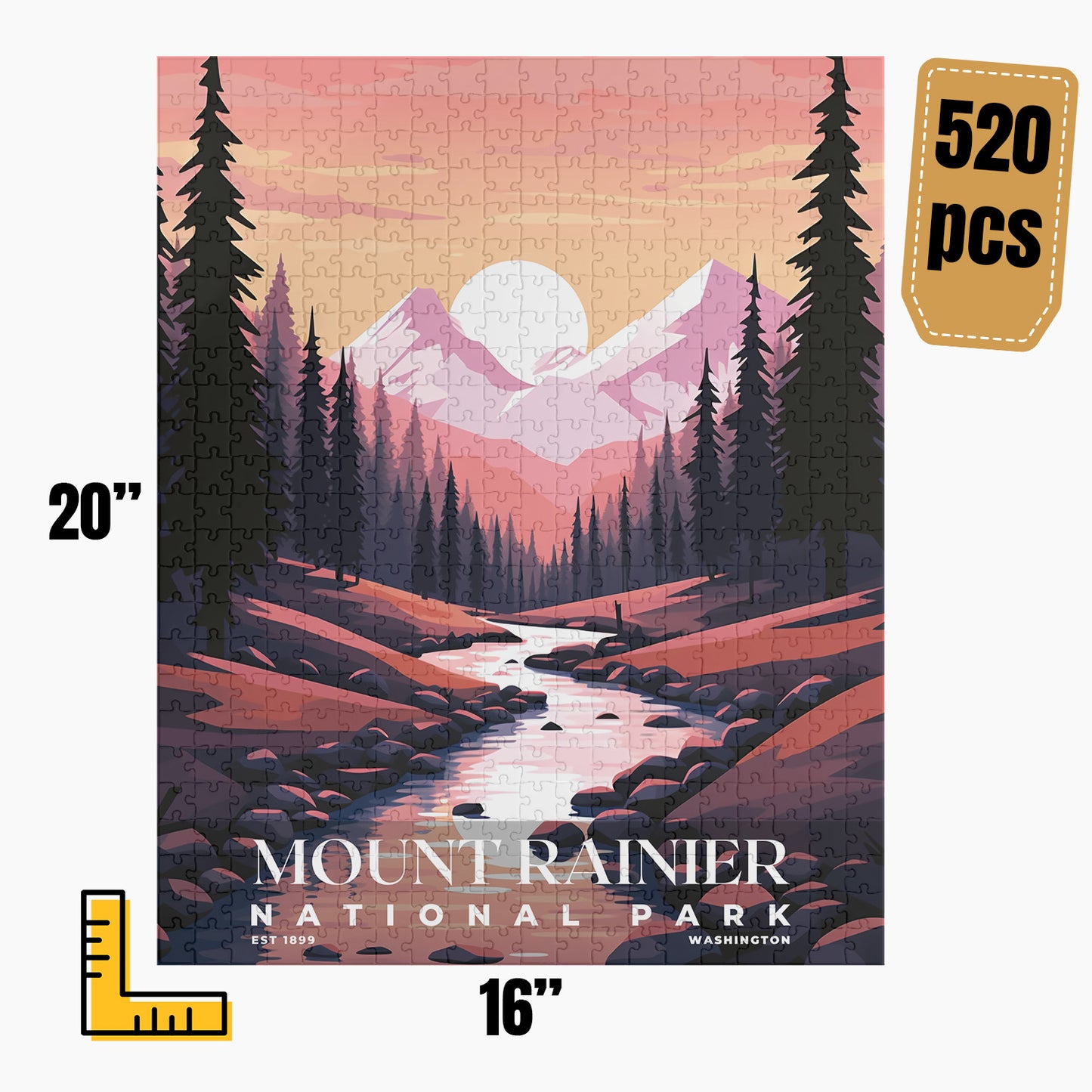 Mount Rainier National Park Puzzle | S03