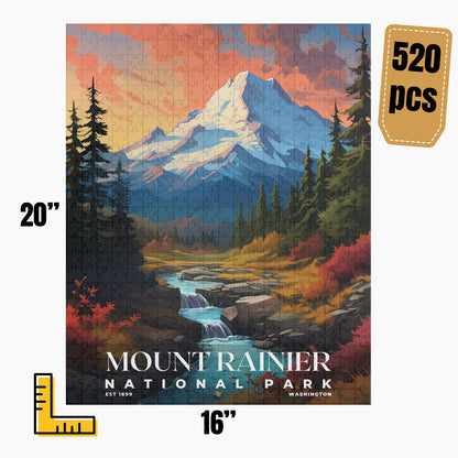 Mount Rainier National Park Puzzle | S07