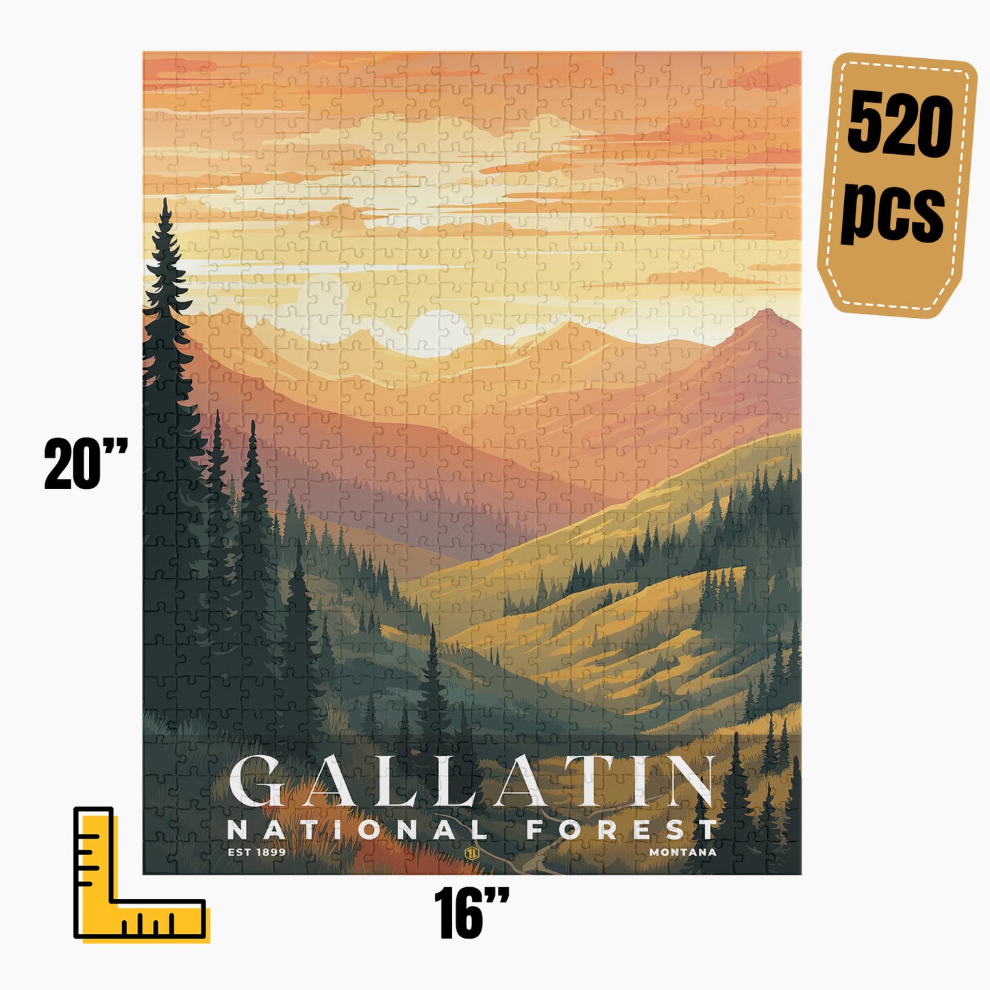 Gallatin National Forest Puzzle | S01
