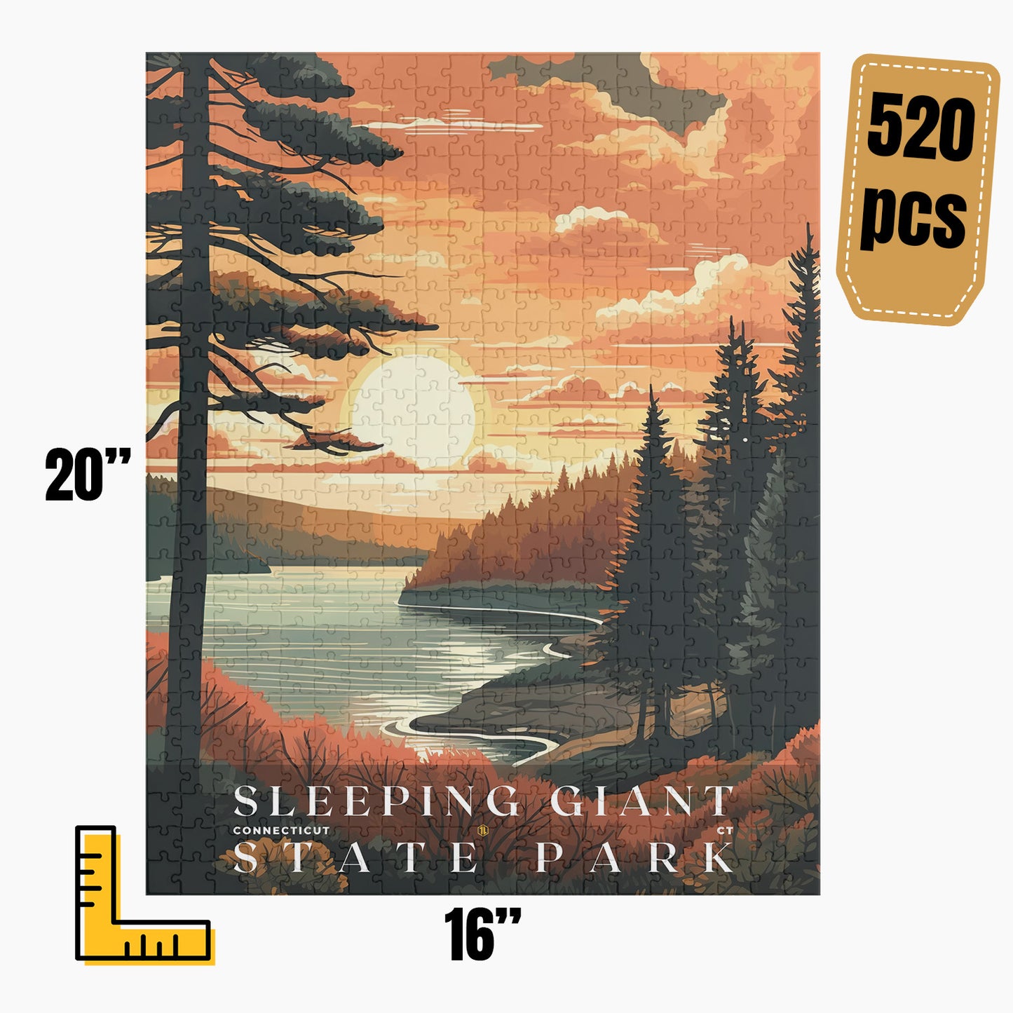 Sleeping Giant State Park Puzzle | US Travel | S01