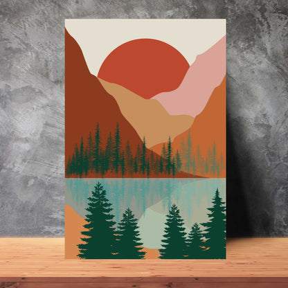 Boho Landscape Poster #03 | S01