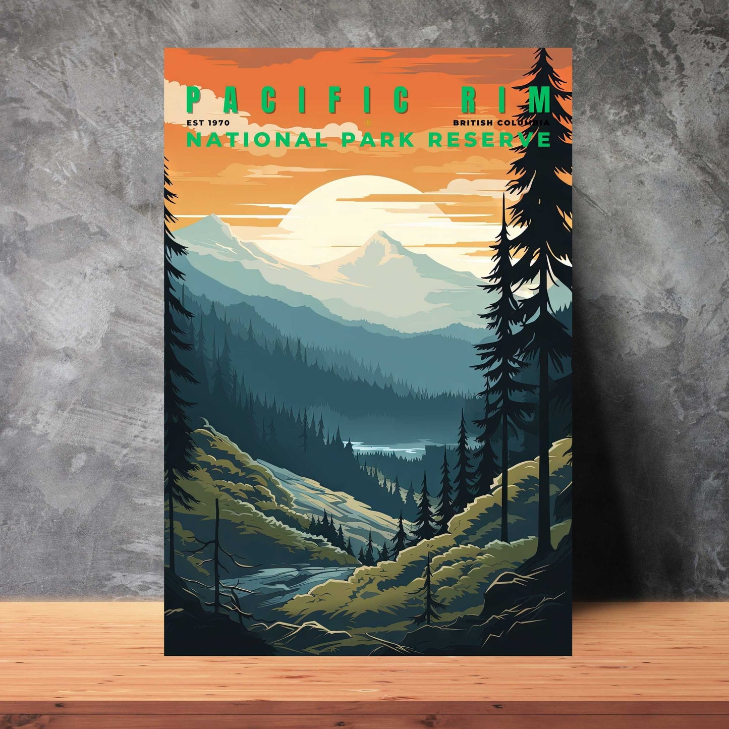 Pacific Rim National Park Reserve Poster | S01