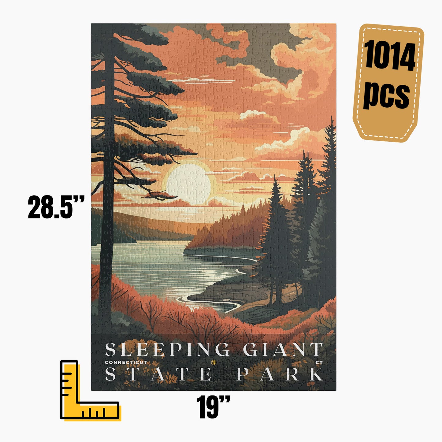 Sleeping Giant State Park Puzzle | US Travel | S01