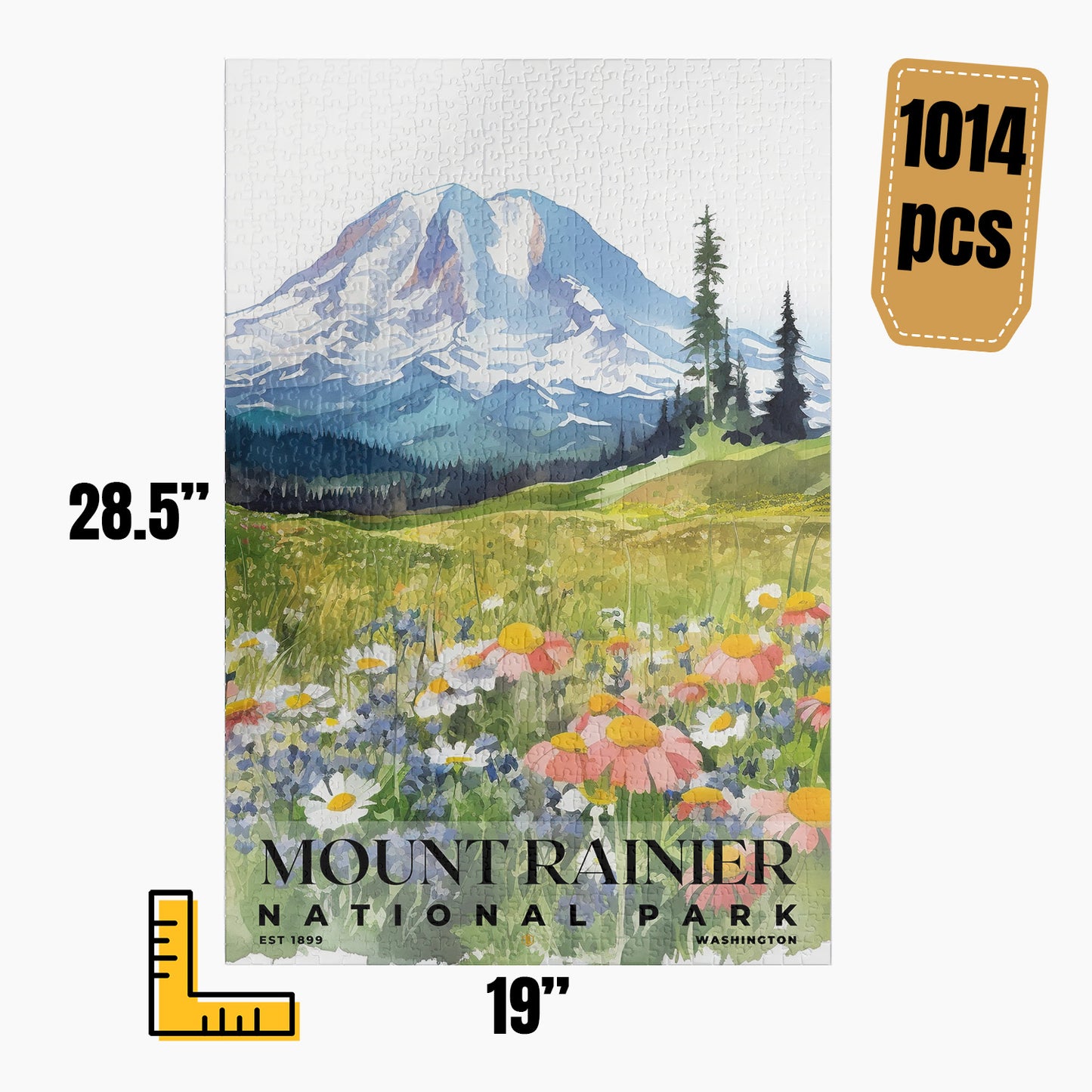 Mount Rainier National Park Puzzle | S04