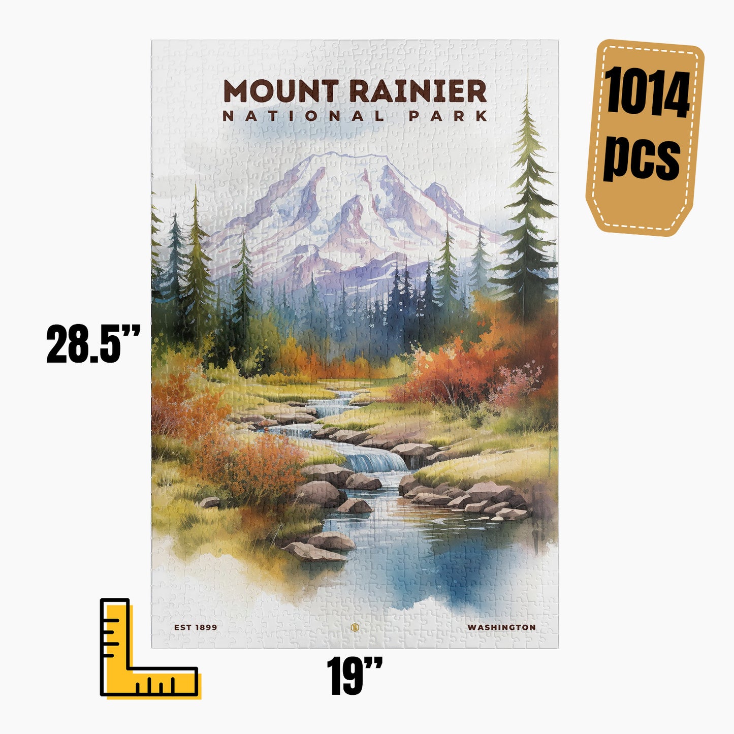 Mount Rainier National Park Puzzle | S08