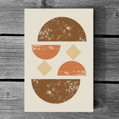 Boho Abstract Poster #25 | S01