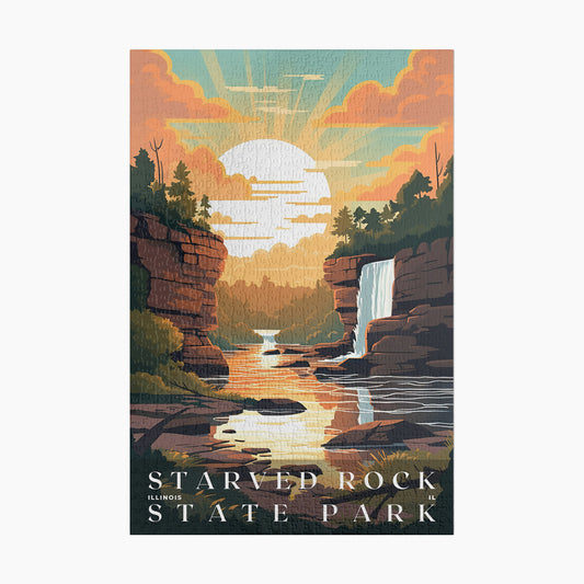 Starved Rock State Park Puzzle | US Travel | S01