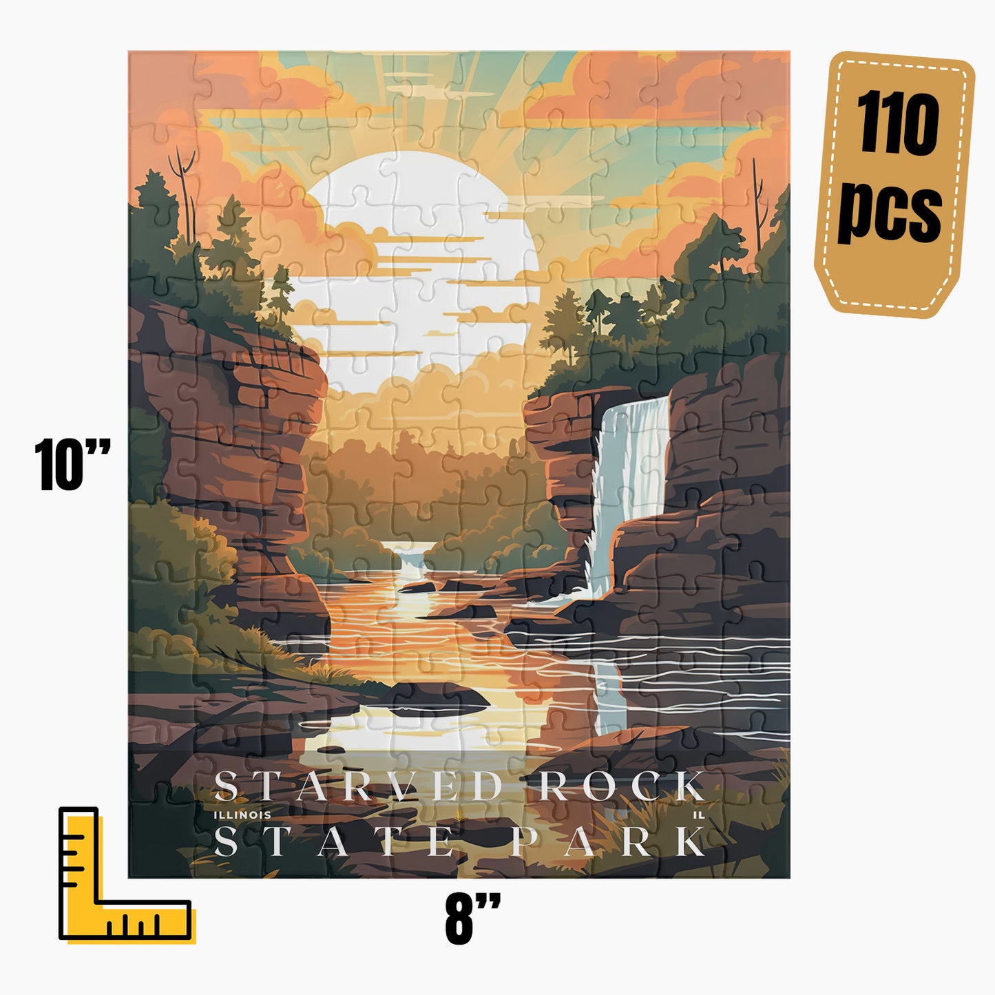 Starved Rock State Park Puzzle | US Travel | S01