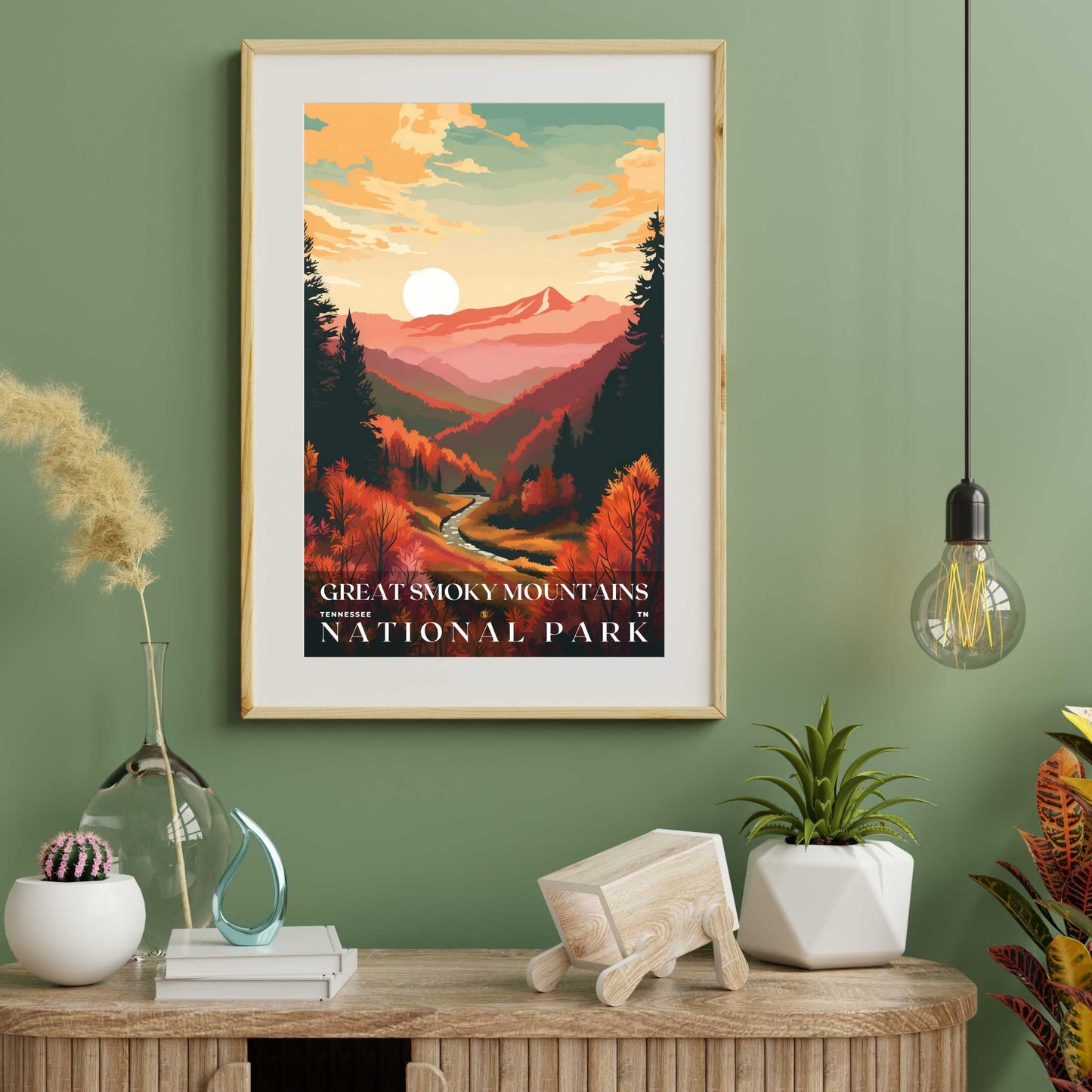 Great Smoky Mountains National Park Poster | US Travel | S01