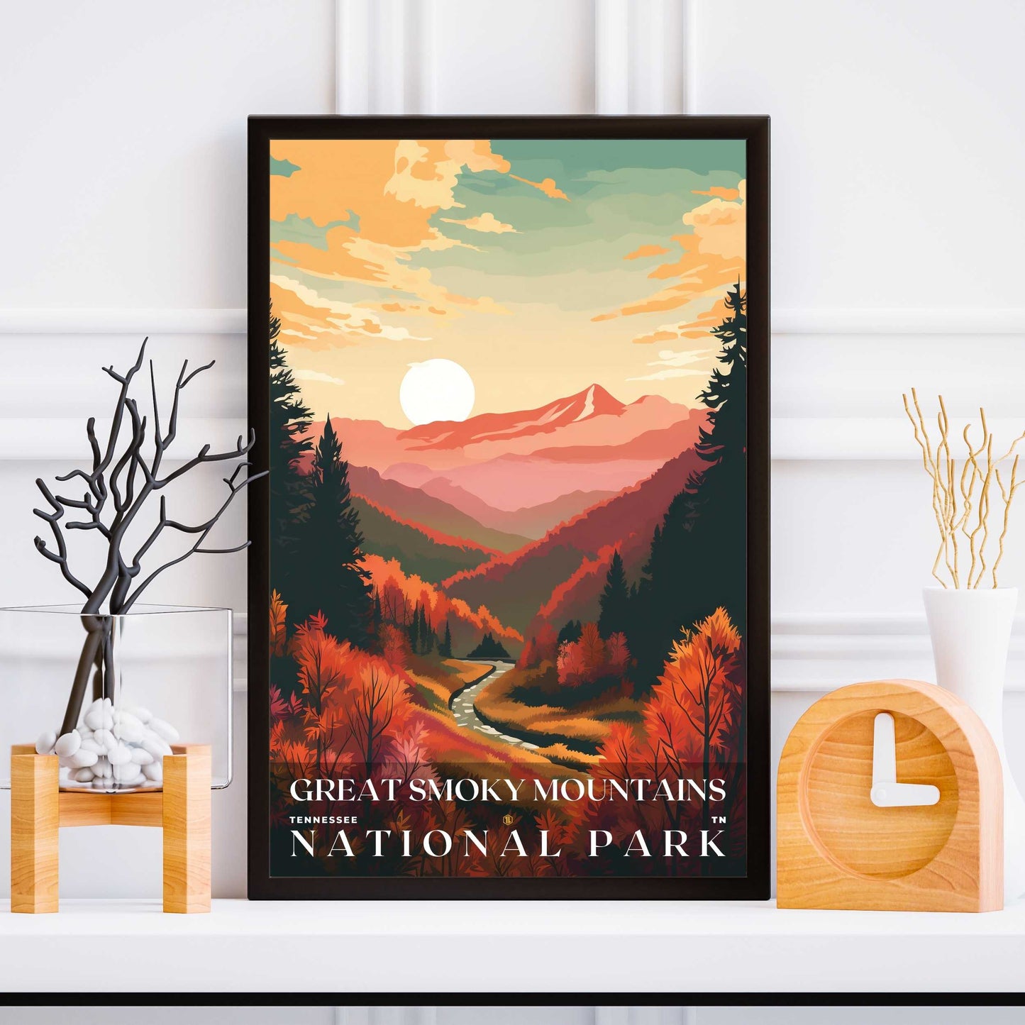 Great Smoky Mountains National Park Poster | US Travel | S01