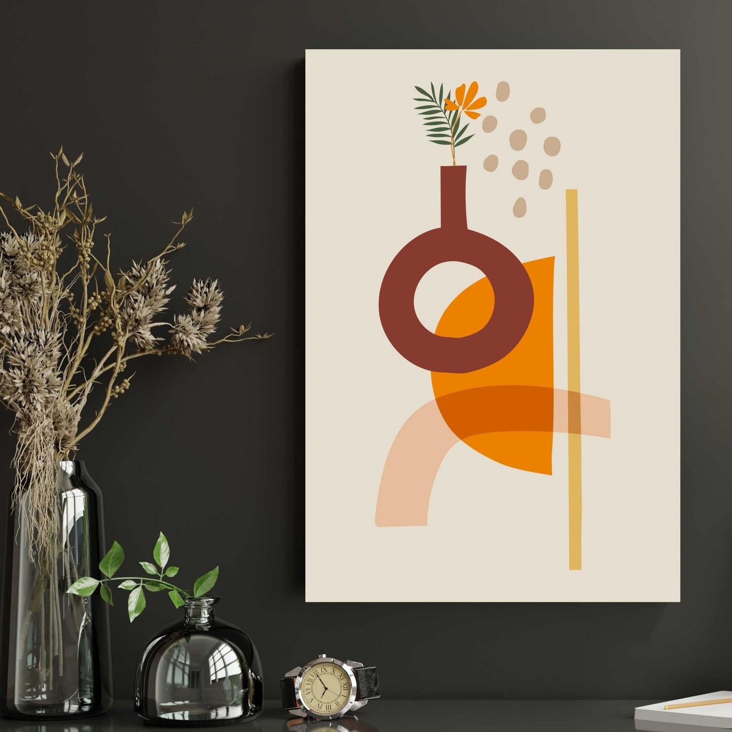 Boho Abstract Poster #26 | S01