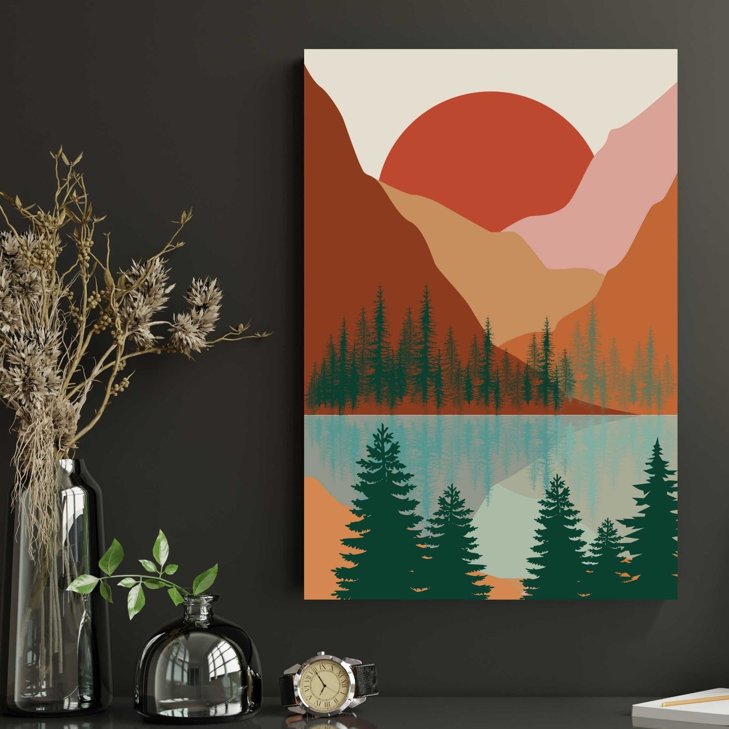 Boho Landscape Poster #03 | S01