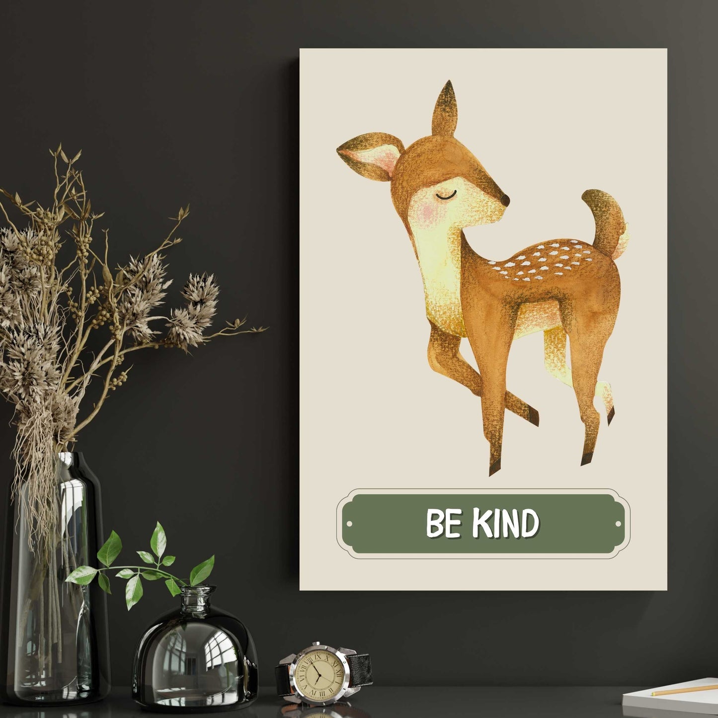 Be Kind Deer Poster | S01