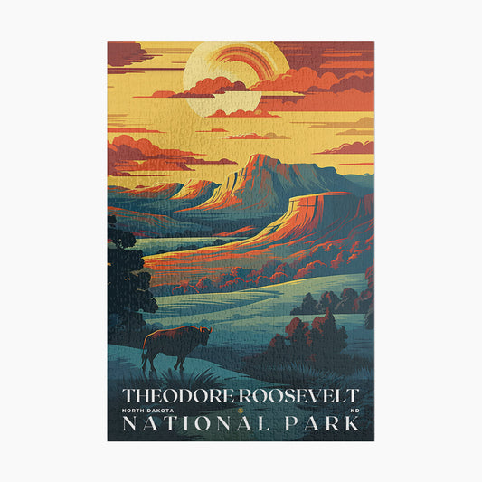 Theodore Roosevelt National Park Puzzle | US Travel | S01