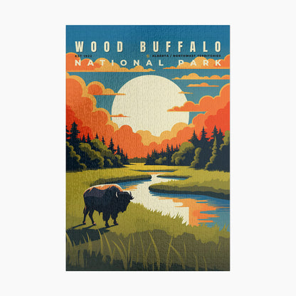 Wood Buffalo National Park Puzzle | S01