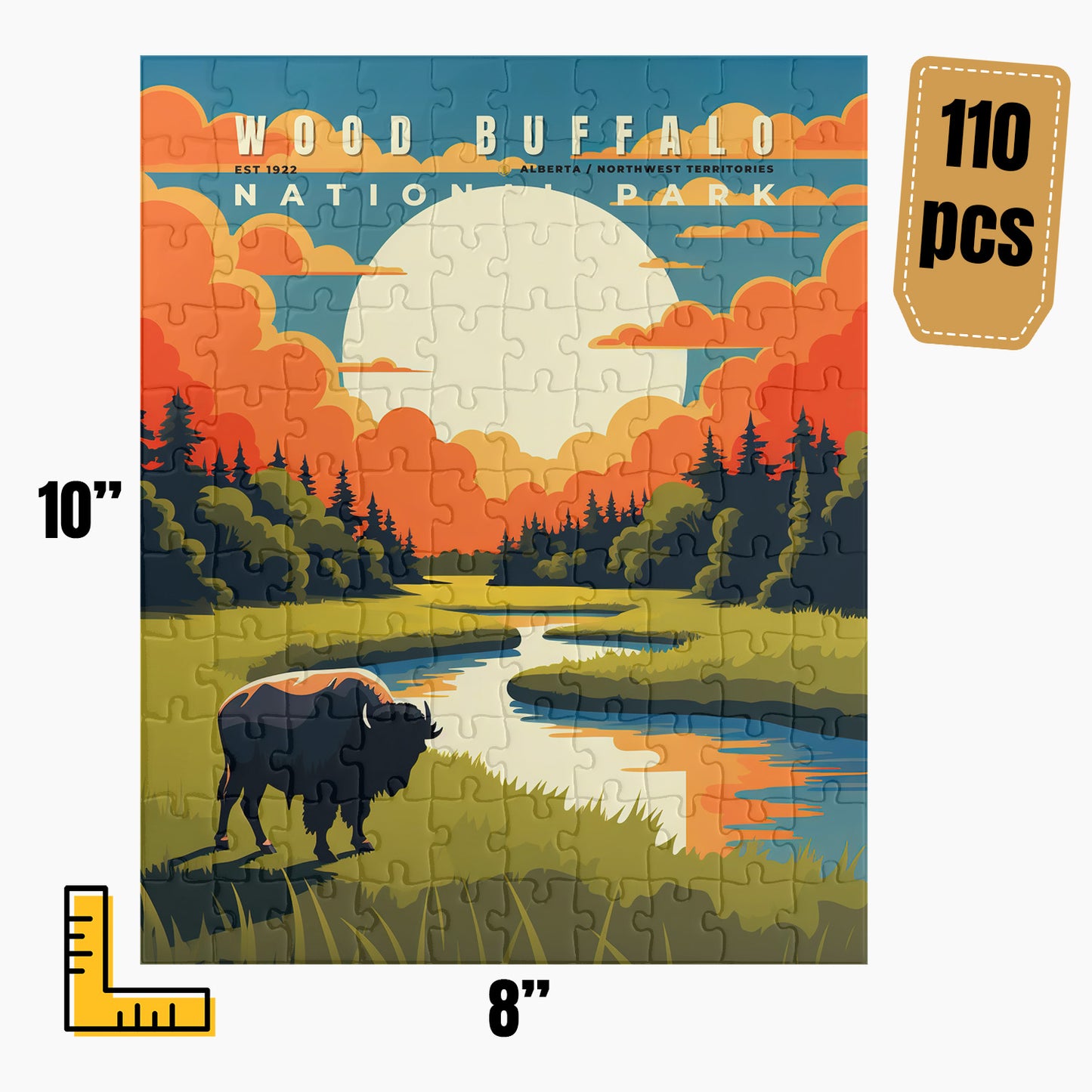 Wood Buffalo National Park Puzzle | S01