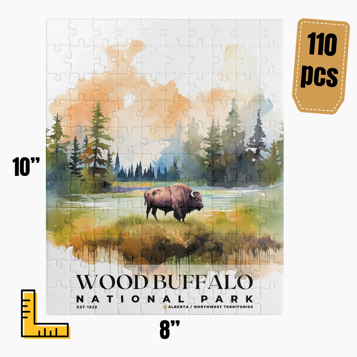 Wood Buffalo National Park Puzzle | S04