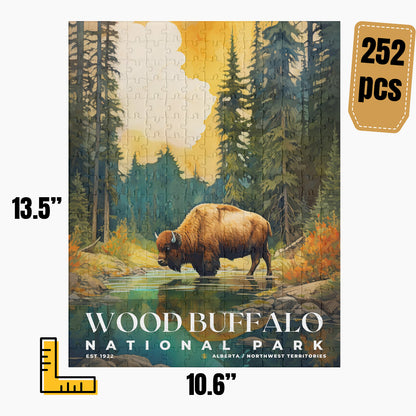 Wood Buffalo National Park Puzzle | S08