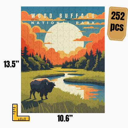 Wood Buffalo National Park Puzzle | S01