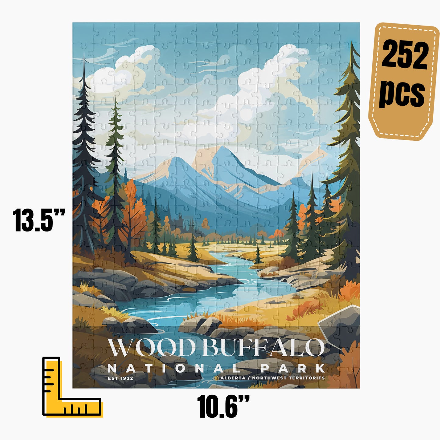 Wood Buffalo National Park Puzzle | S05