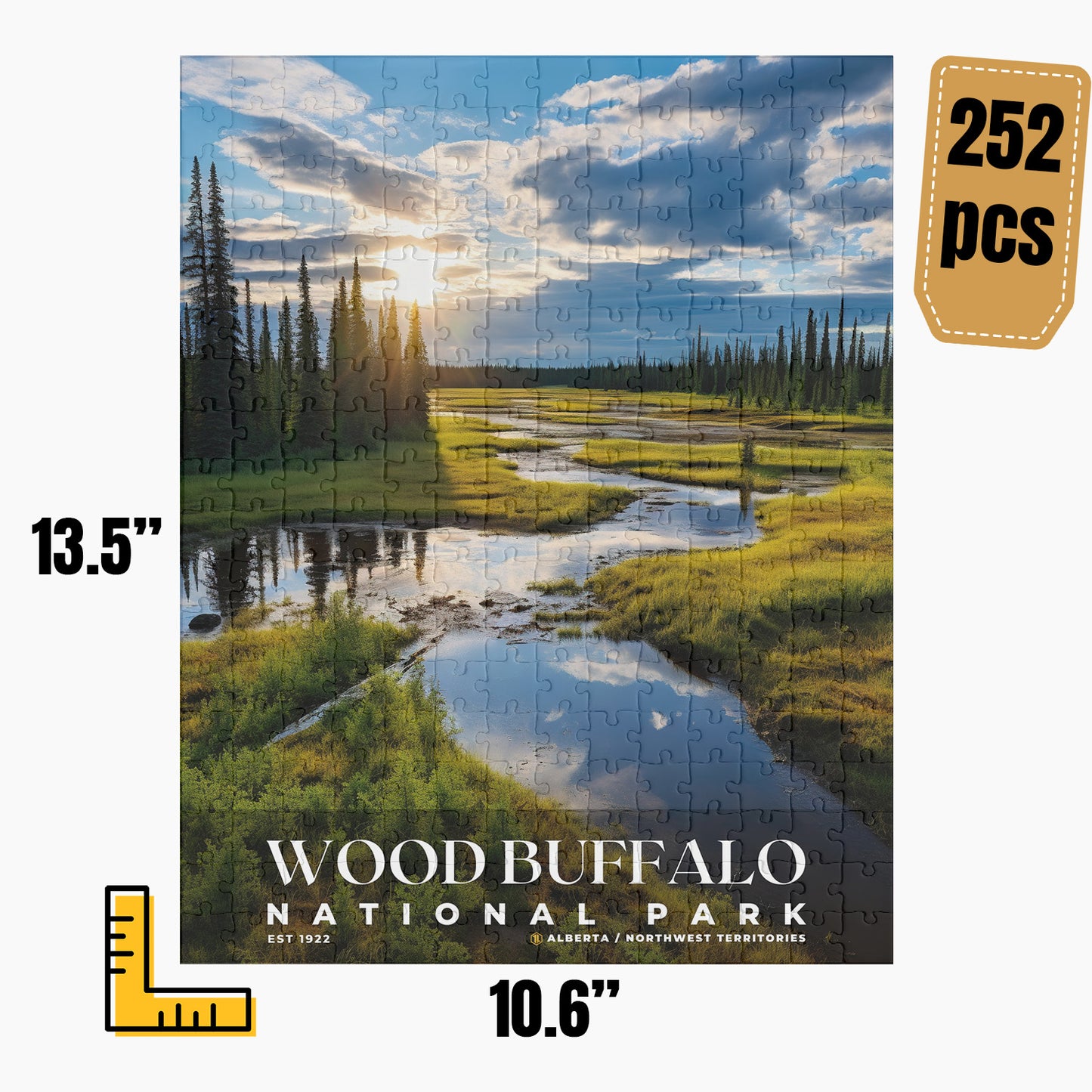 Wood Buffalo National Park Puzzle | S10