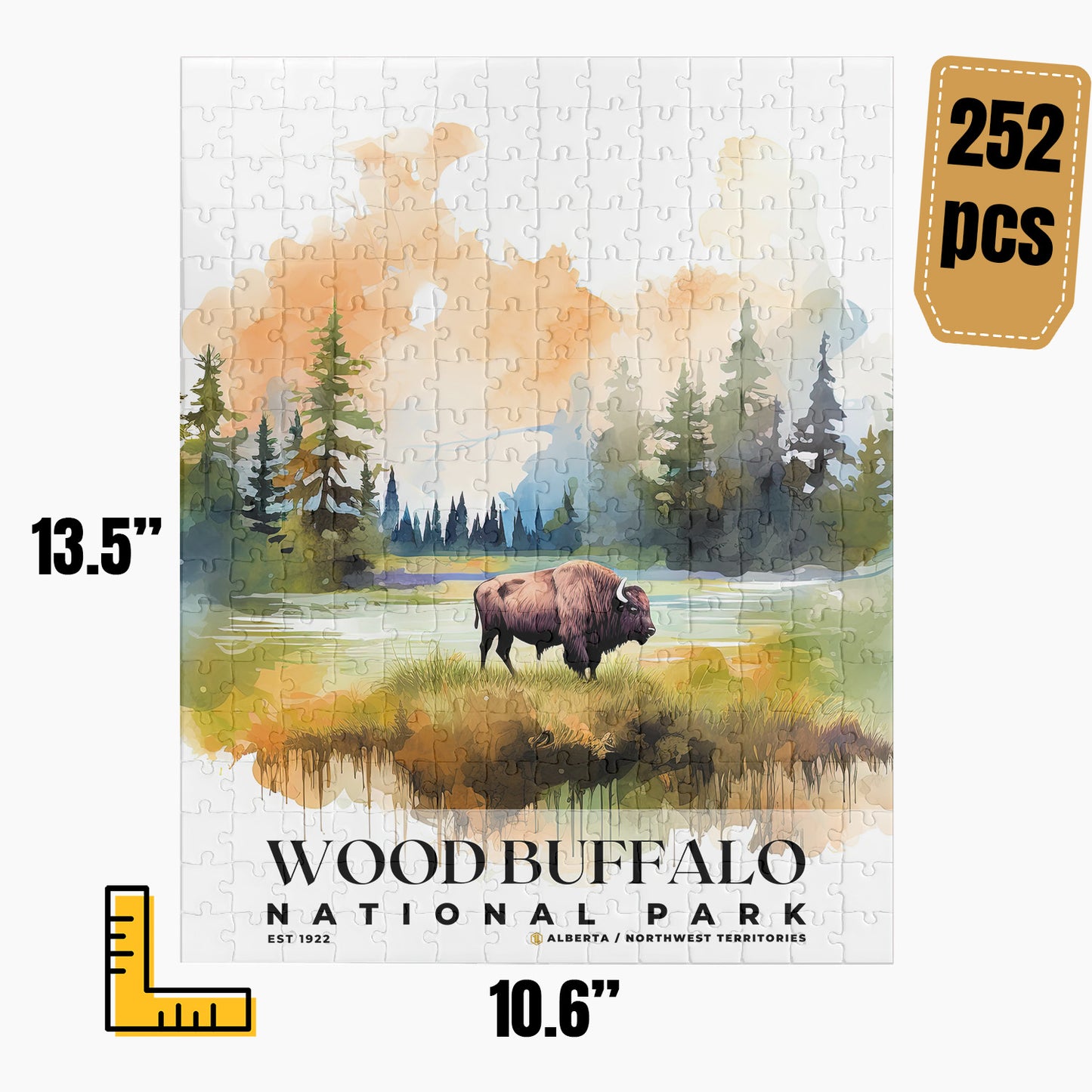 Wood Buffalo National Park Puzzle | S04