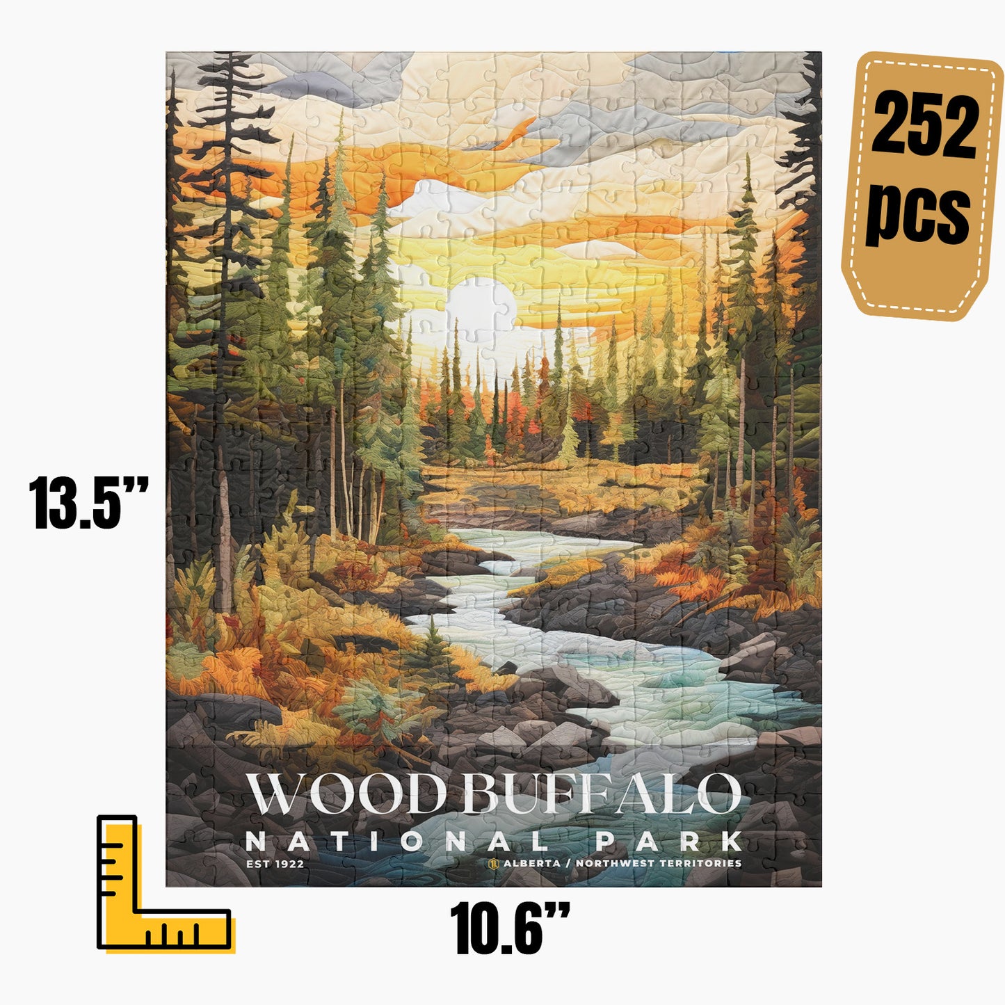 Wood Buffalo National Park Puzzle | S09