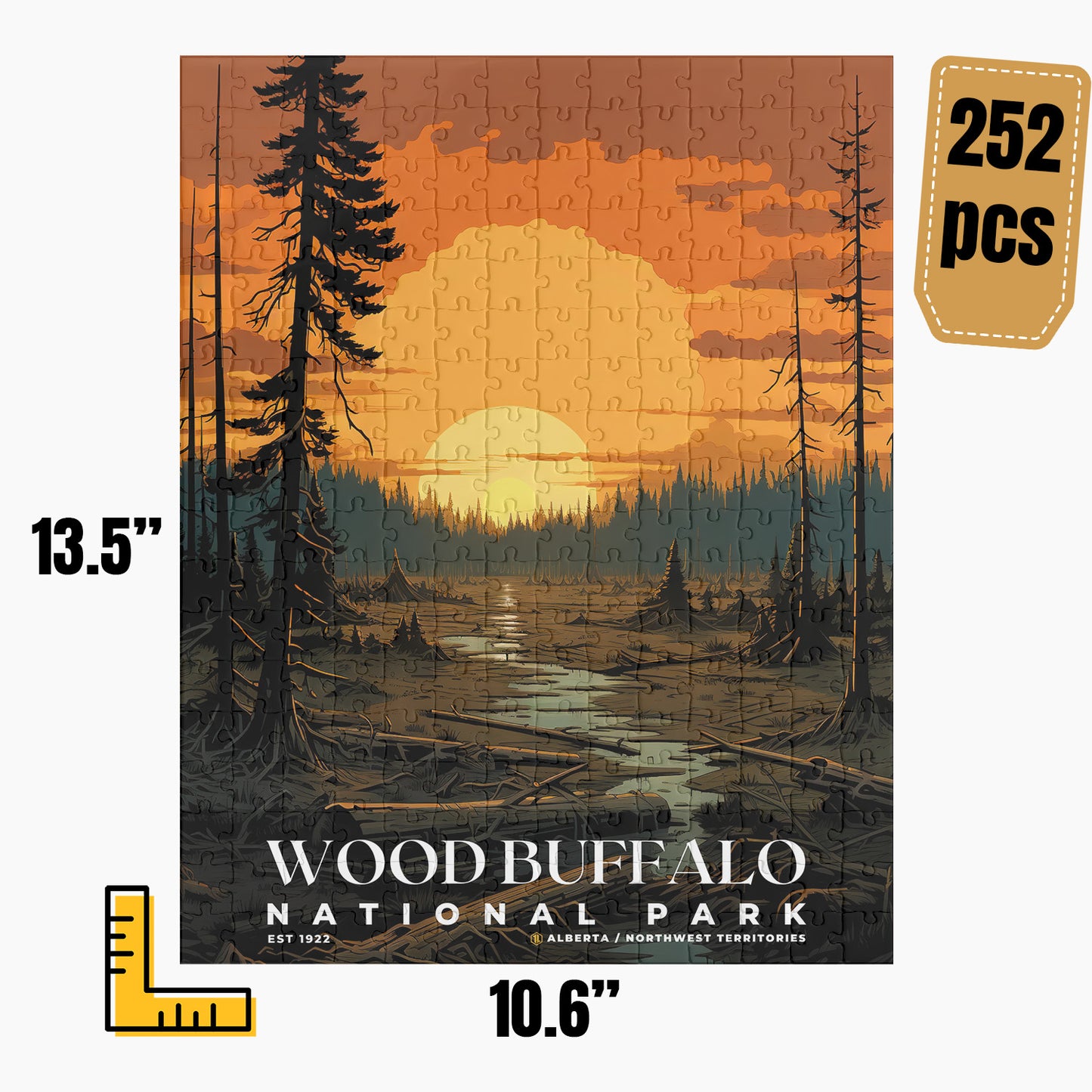 Wood Buffalo National Park Puzzle | S07