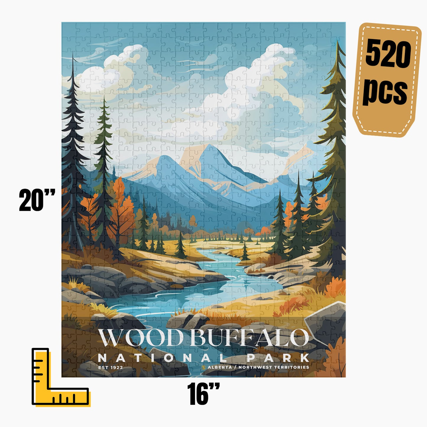 Wood Buffalo National Park Puzzle | S05