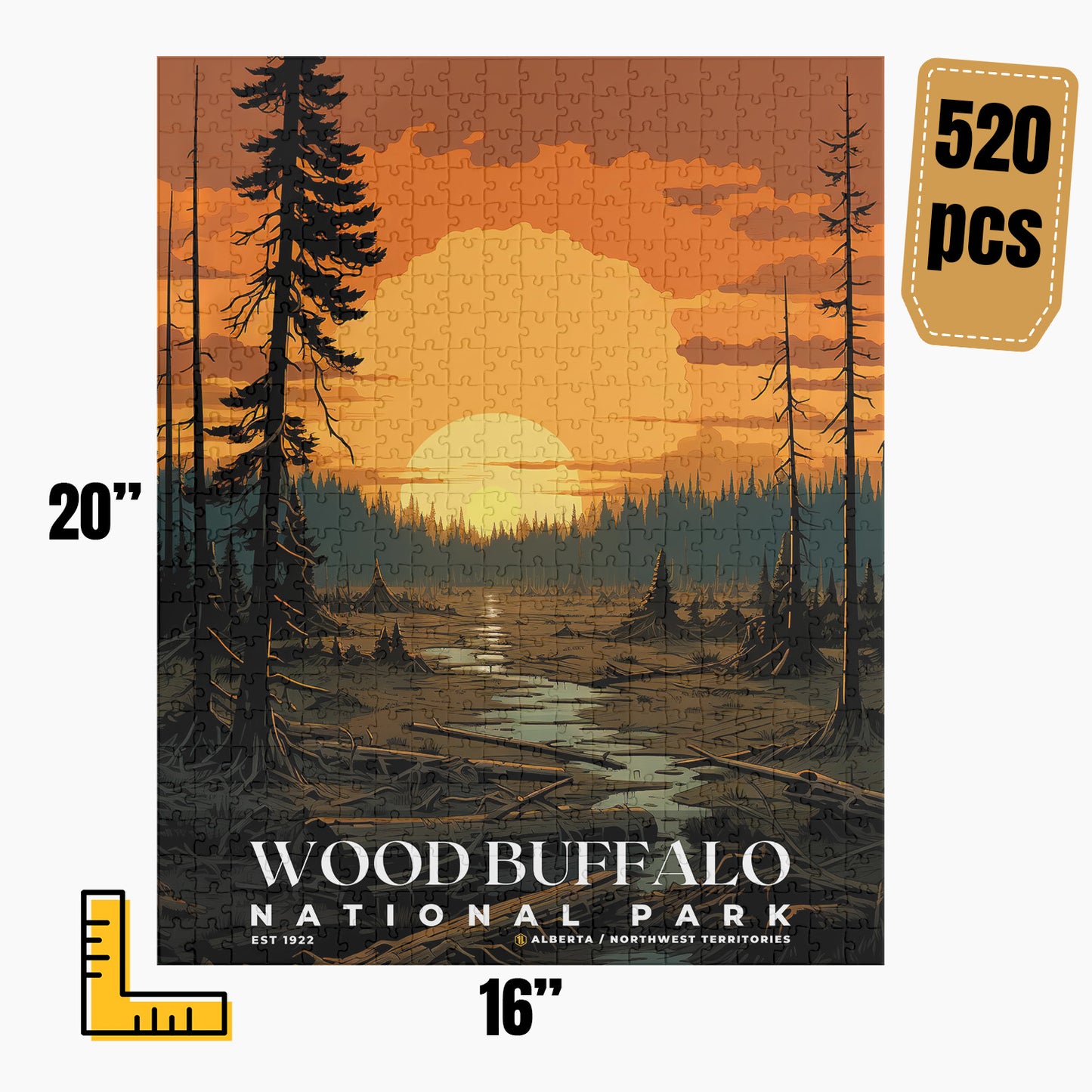 Wood Buffalo National Park Puzzle | S07