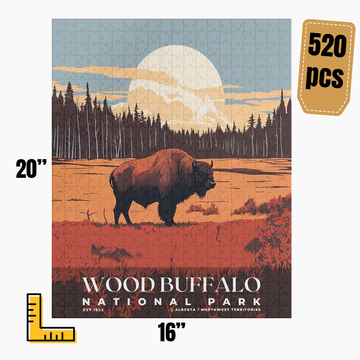 Wood Buffalo National Park Puzzle | S03