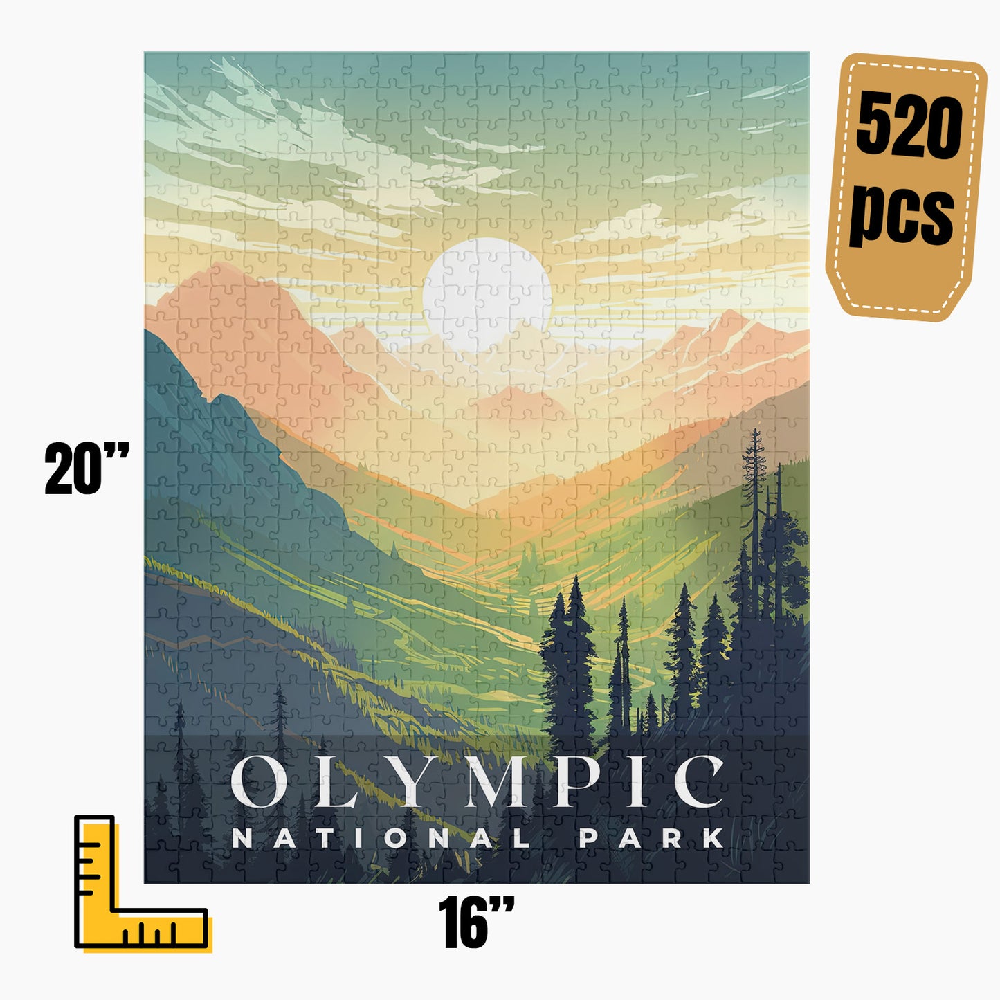 Olympic National Park Puzzle | S01