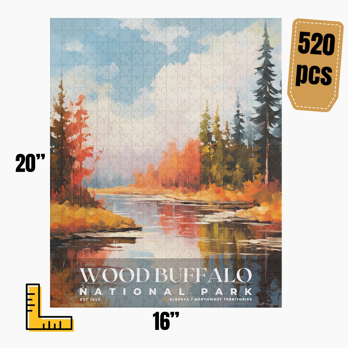 Wood Buffalo National Park Puzzle | S06