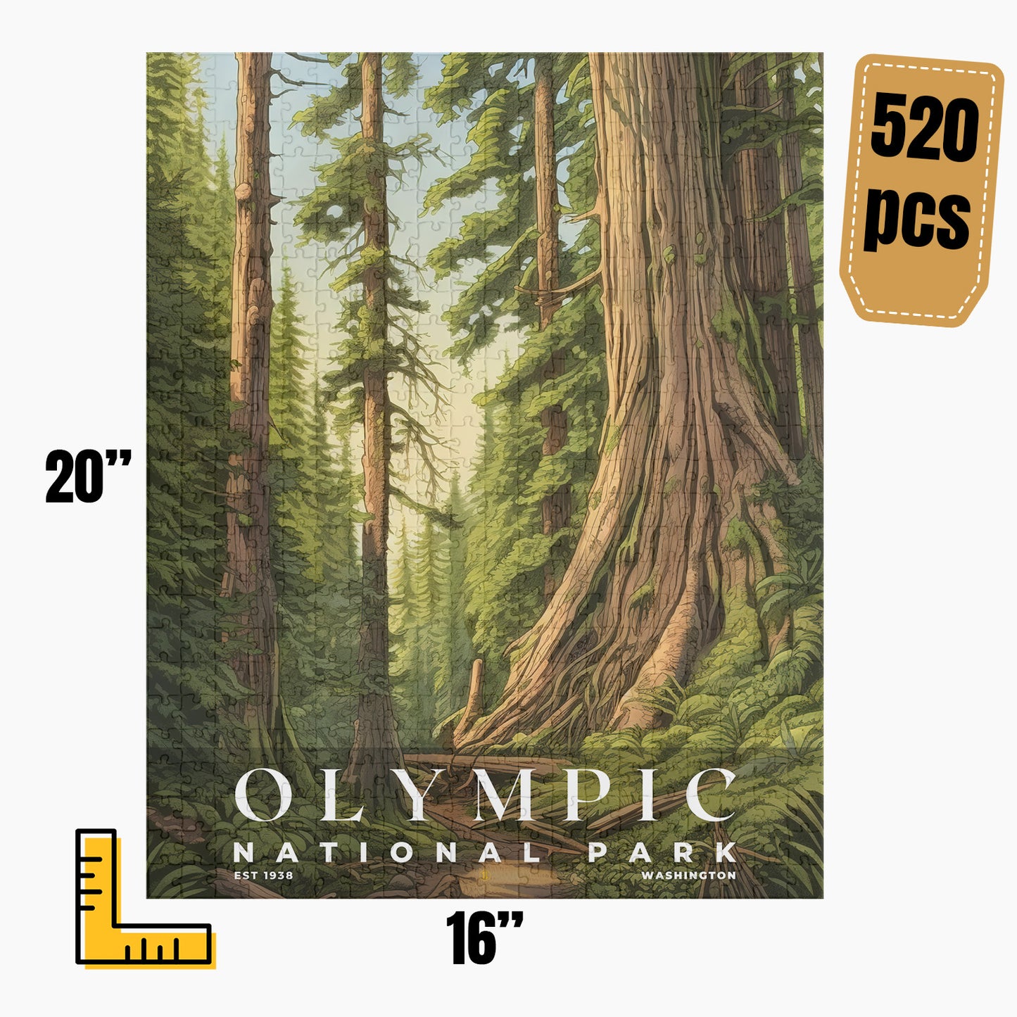 Olympic National Park Puzzle | S02