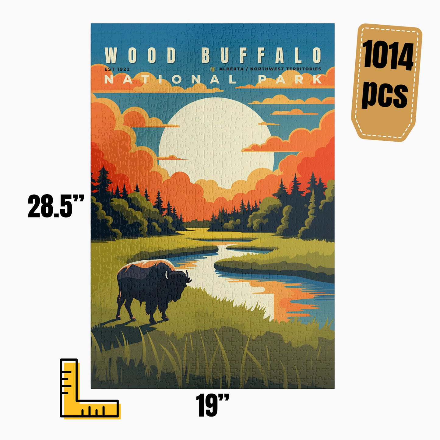 Wood Buffalo National Park Puzzle | S01