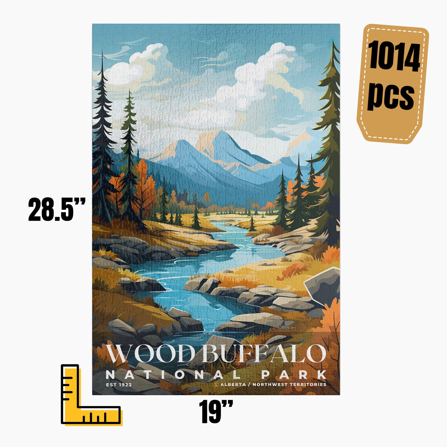 Wood Buffalo National Park Puzzle | S05