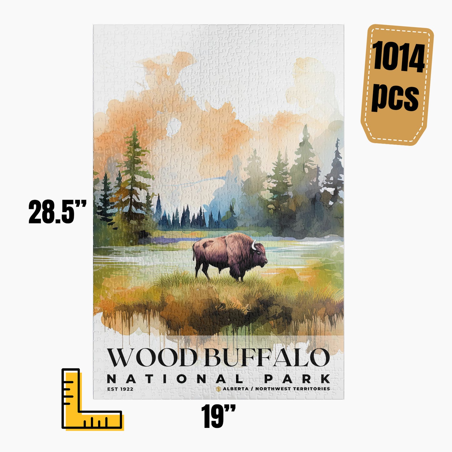 Wood Buffalo National Park Puzzle | S04