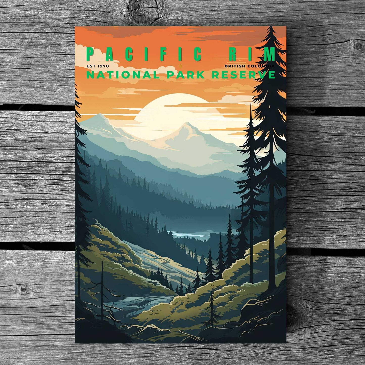 Pacific Rim National Park Reserve Poster | S01