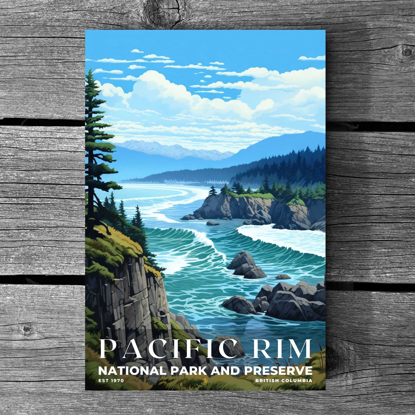 Pacific Rim National Park Reserve Poster | S02