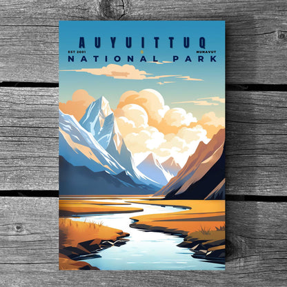 Auyuittuq National Park Poster | S01