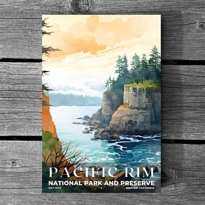 Pacific Rim National Park Reserve Poster | S08