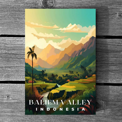 Baliem Valley Poster | S01