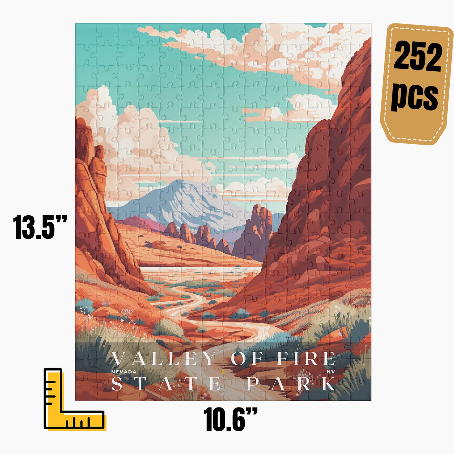 Valley of Fire State Park Puzzle | US Travel | S01